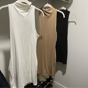 Lot - Naked Wardrobe x Bare Mock Neck Mini Dresses